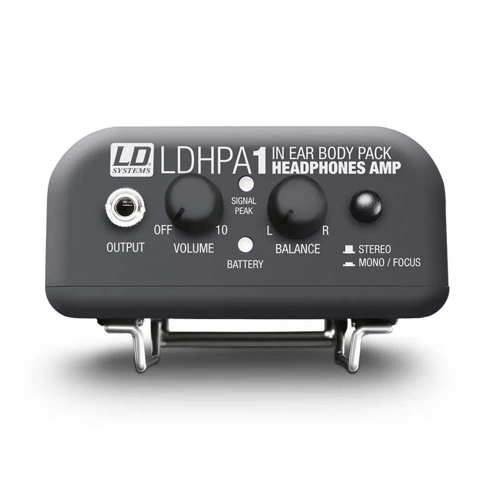 LD Systems HPA 1 - Verstärker für Kopfhörer und kabelgebundenes IEM