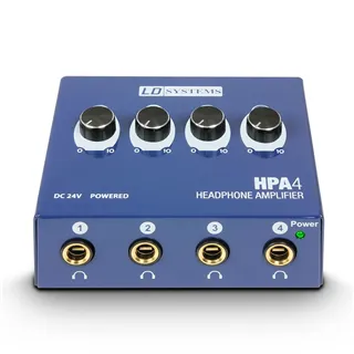 LD Systems HPA 4 - Kopfhörerverstärker 4 Kanal