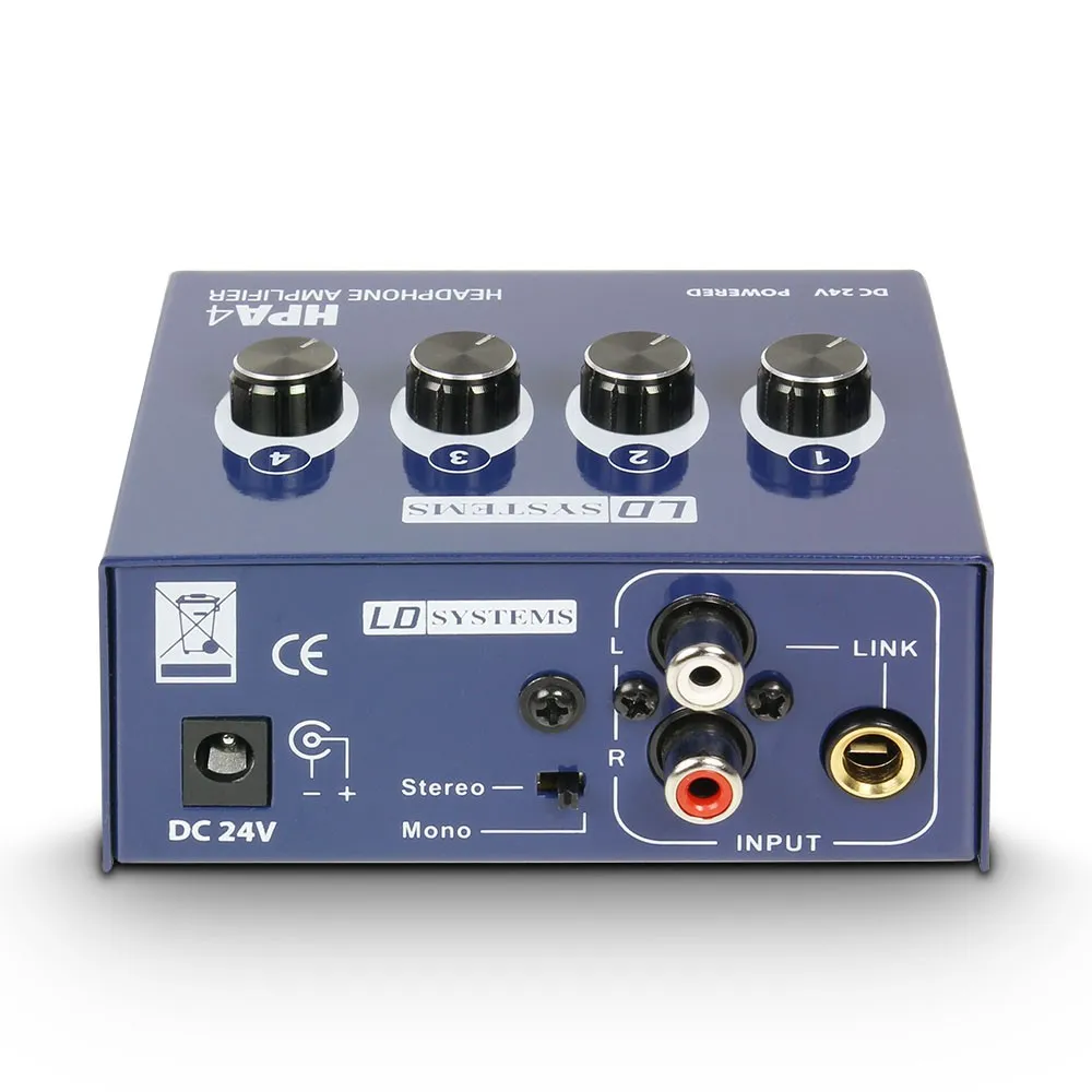 LD Systems HPA 4 - Kopfhörerverstärker 4 Kanal