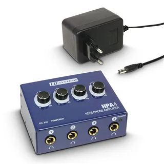 LD Systems HPA 4 - Kopfhörerverstärker 4 Kanal