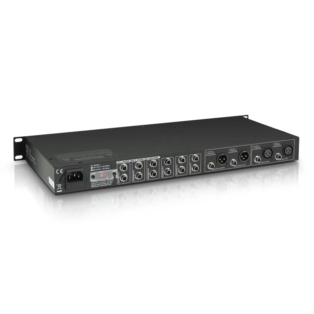 LD Systems HPA 6 - 19" Kopfhörerverstärker 6 Kanal
