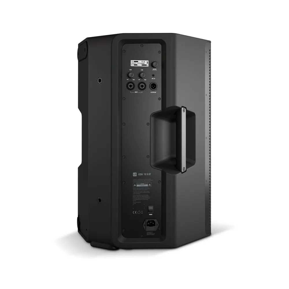 LD Systems ICOA 12 A BT - 12" Aktiver koaxialer PA-Lautsprecher mit Bluetooth