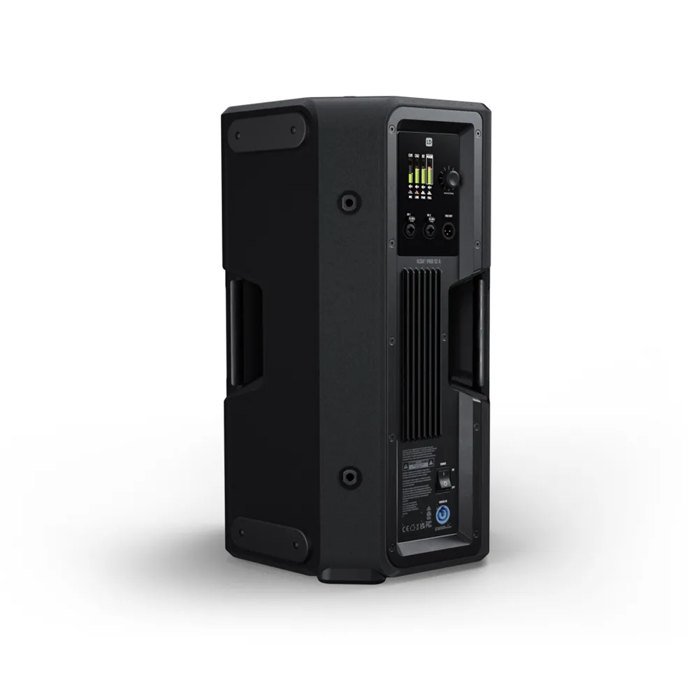 LD Systems ICOA® PRO 12 A - 12“ Aktiver koaxialer Hochleistungs-PA-Lautsprecher mit Bluetooth und App