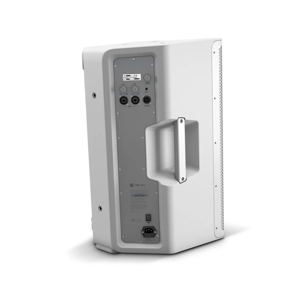 LD Systems ICOA 12 A W - 12" Aktiver koaxialer PA-Lautsprecher, weiß