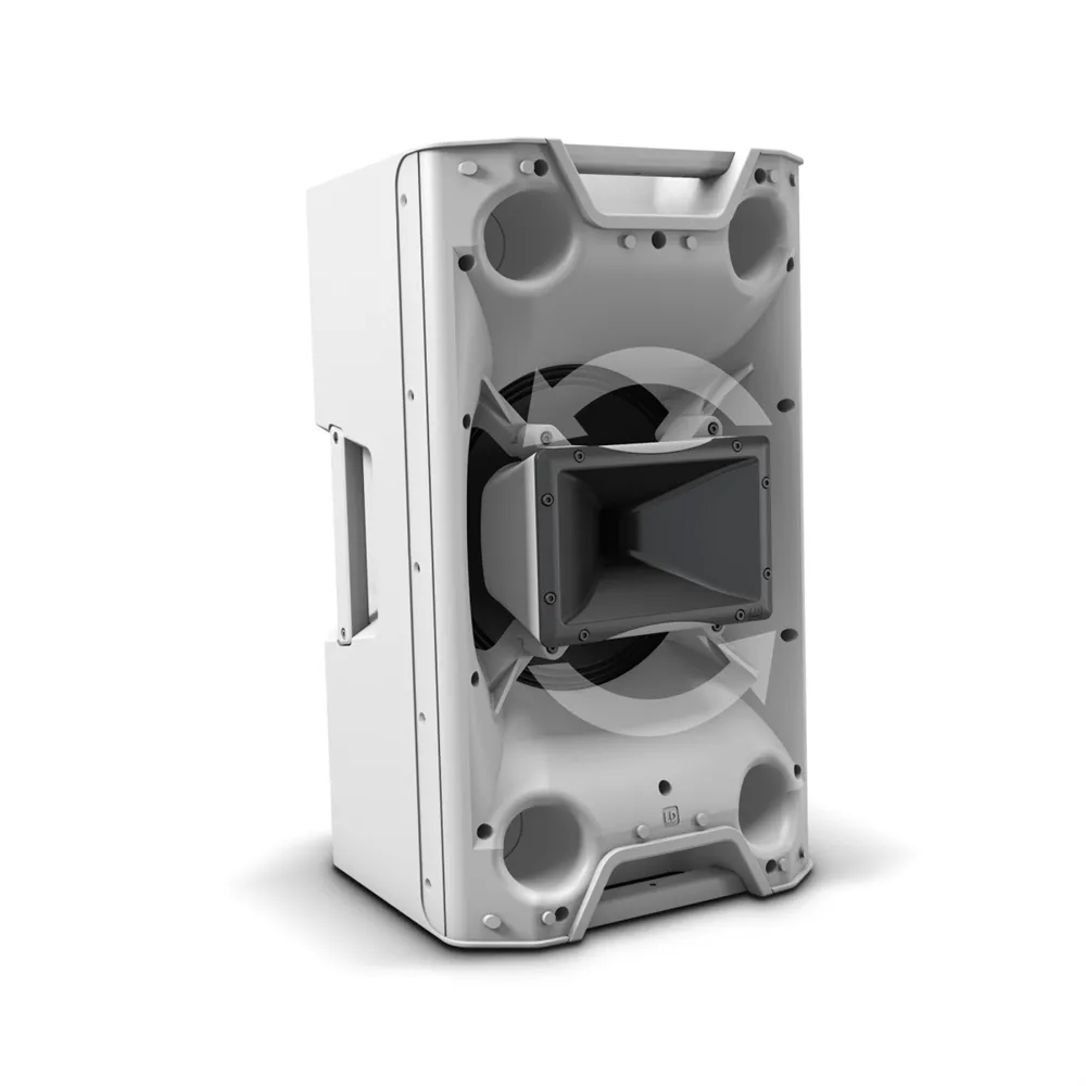 LD Systems ICOA 12 A W - 12" Aktiver koaxialer PA-Lautsprecher, weiß