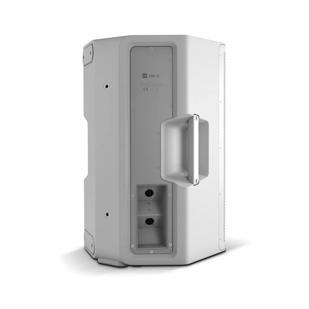 LD Systems ICOA 12 W - 12" Passiver koaxialer PA-Lautsprecher, weiß