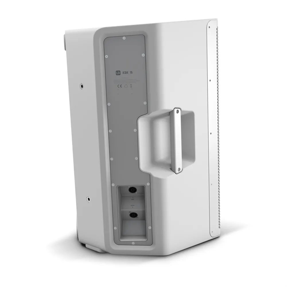 LD Systems ICOA 15 W - 15" Passiver koaxialer PA Lautsprecher, weiß