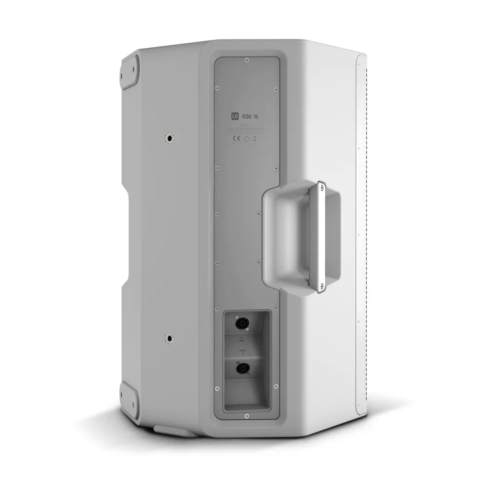 LD Systems ICOA 15 W - 15" Passiver koaxialer PA Lautsprecher, weiß