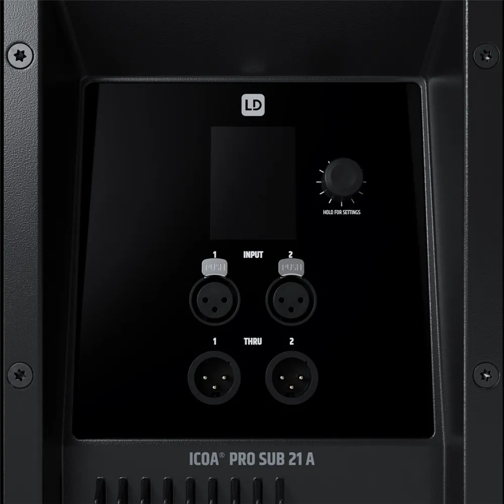 LD Systems ICOA® PRO SUB 21 A - Aktiver 21“ Hochleistungs Subwoofer
