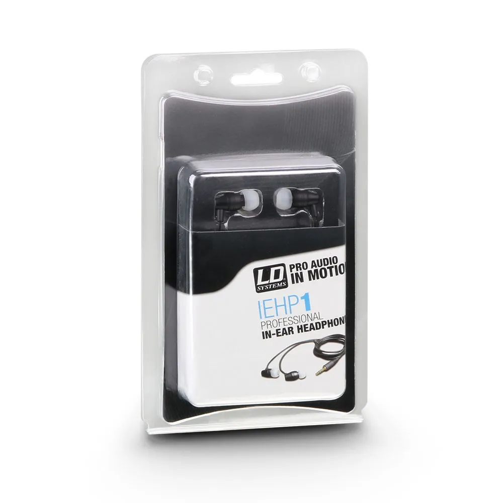 LD Systems IEHP 1 - Professioneller In-Ear-Kopfhörer schwarz