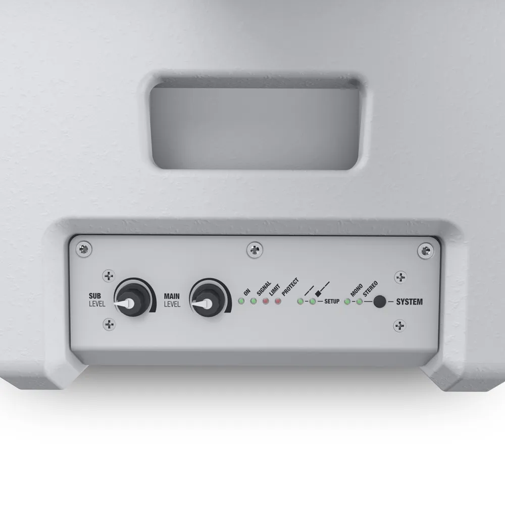 LD Systems MAUI 11 G2 W - Portables Säulen PA System mit Mixer und Bluetooth weiß