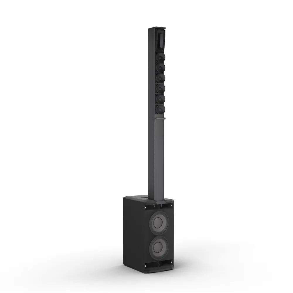 LD Systems MAUI® 11 G3 MIX - Portables Cardioid Säulen PA System mit Digital-Mixer, Schwarz