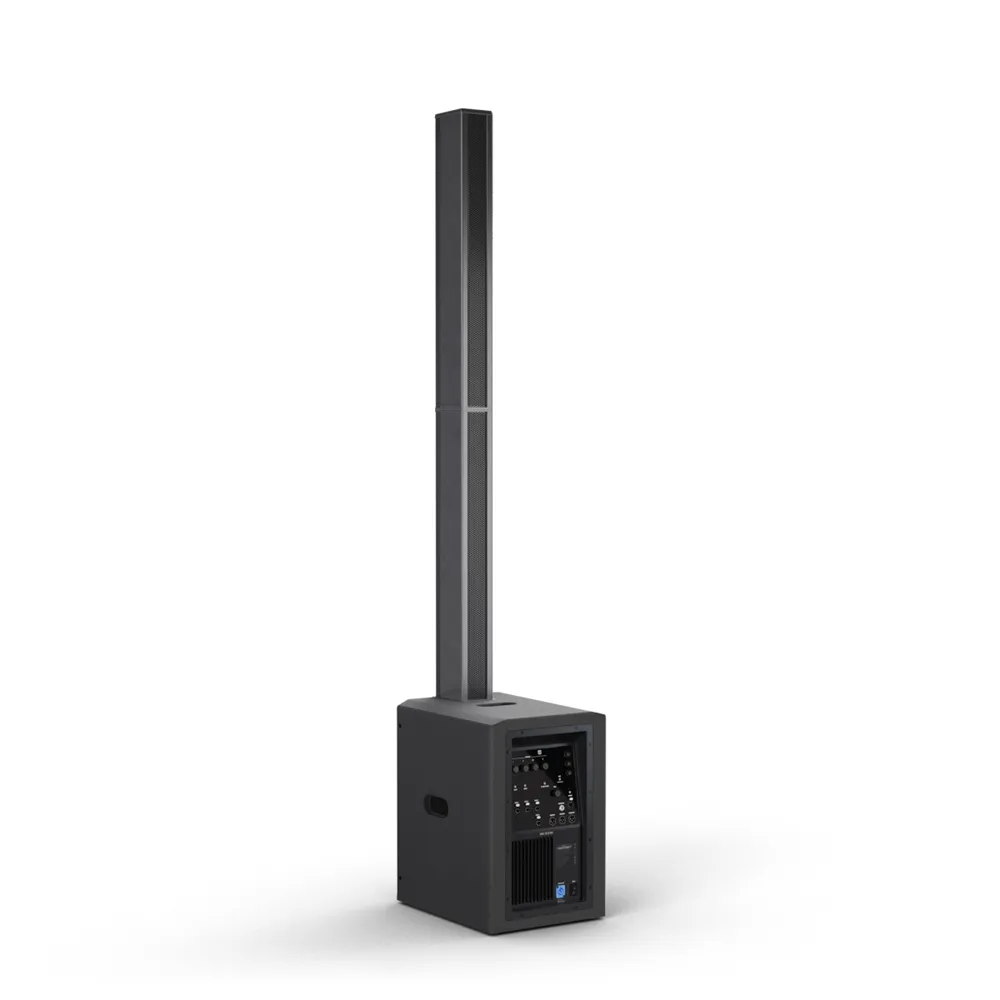 LD Systems MAUI® 28 G3 MIX - Kompaktes Cardioid Säulen PA System mit Digital-Mixer, Schwarz
