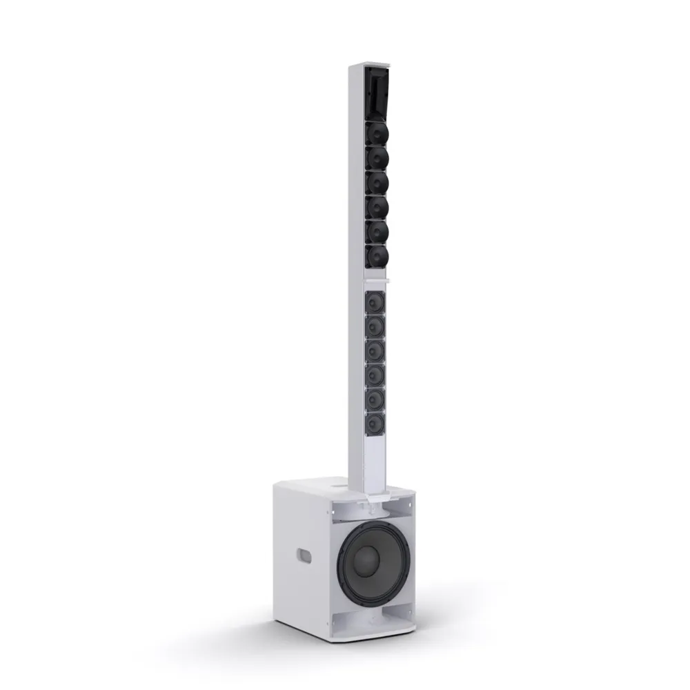 LD Systems MAUI® 28 G3 W - Kompaktes Cardioid Säulen PA System, Weiß