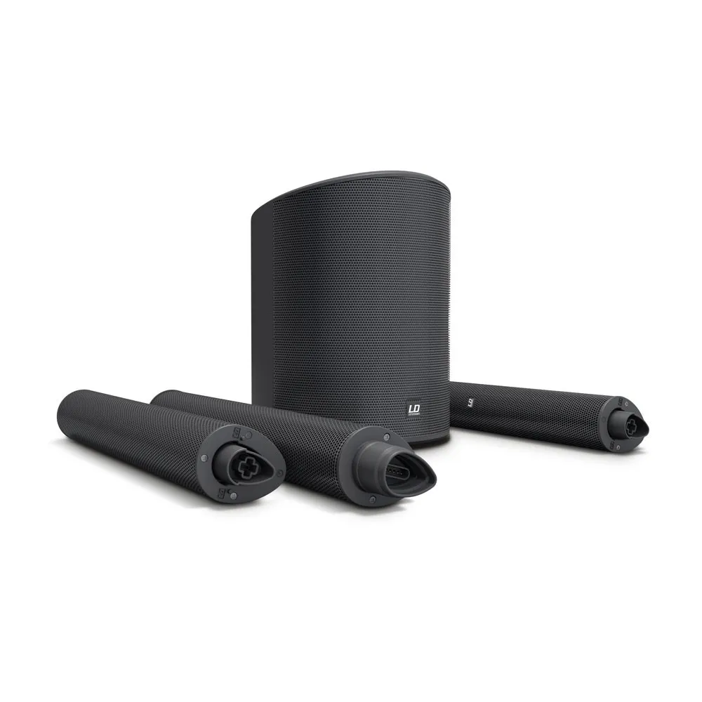 LD Systems MAUI 5 GO - Ultra portables akkubetriebenes Säulen PA System - 5200 mAh