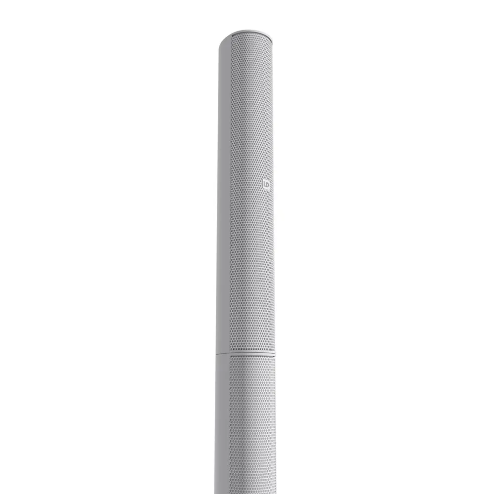 LD Systems MAUI® 5 GO 100 W - Ultraportables akkubetriebenes Säulen-PA-System weiß - 3200 mAh Version