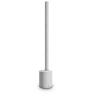 LD Systems MAUI 5 GO W - Ultra portables akkubetriebenes Säulen PA System weiß - 5200 mAh