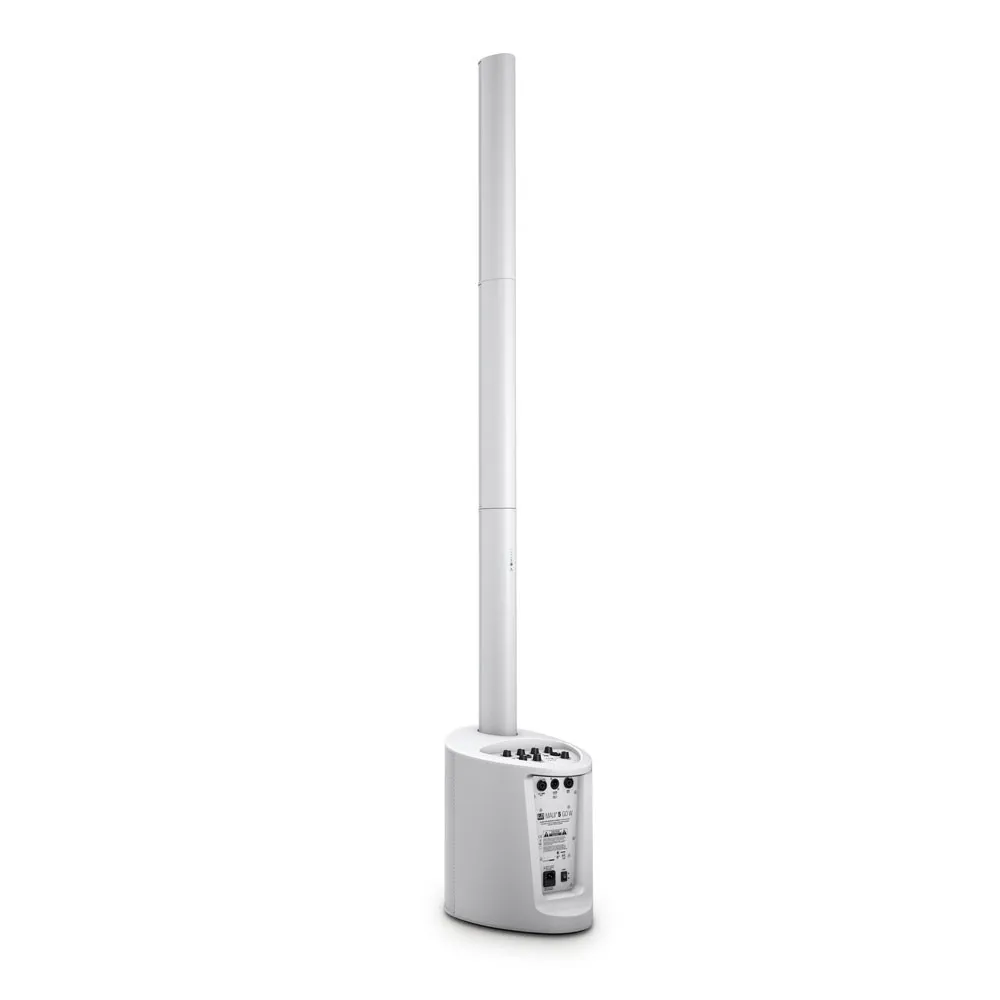 LD Systems MAUI 5 GO W - Ultra portables akkubetriebenes Säulen PA System weiß - 5200 mAh
