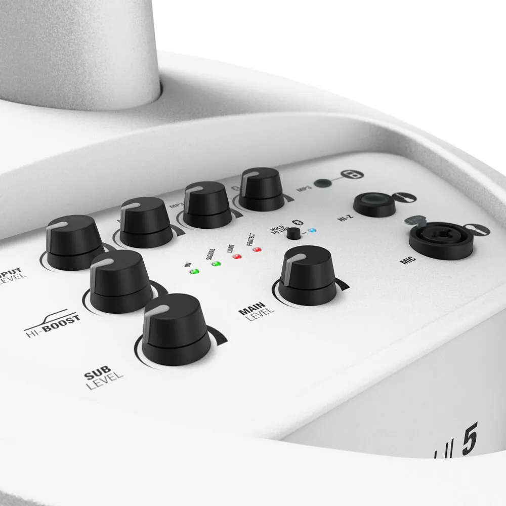 LD Systems MAUI5 mit Mixer und Bluetooth