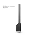 LD Systems MAUI P900 B - Système de sonorisation colonne actif par Porsche Design Studio en noir graphite