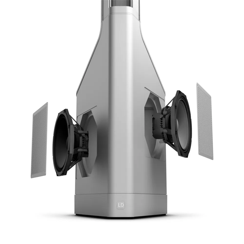 LD Systems MAUI P900 W - Aktive Säulen-PA by Porsche Design Studio in Cocoon White