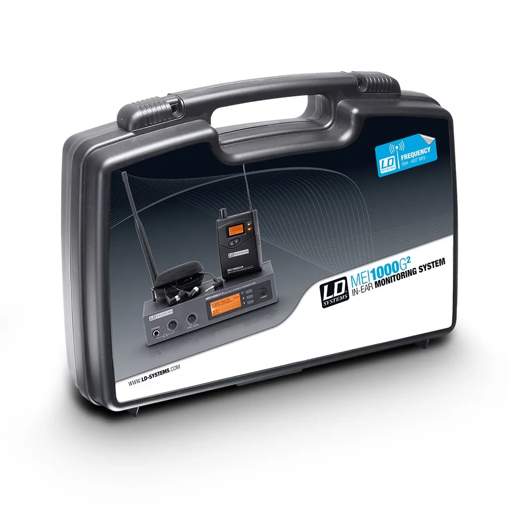LD Systems MEI 1000 G2 B 5 - In-Ear Monitoring System drahtlos Band 5 584 - 608 MHz