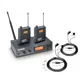 LD Systems MEI 1000 G2 BUNDLE - In-Ear Monitoring System drahtlos mit 2 x Belt Pack und 2 x In-Ear-Kopfhörer