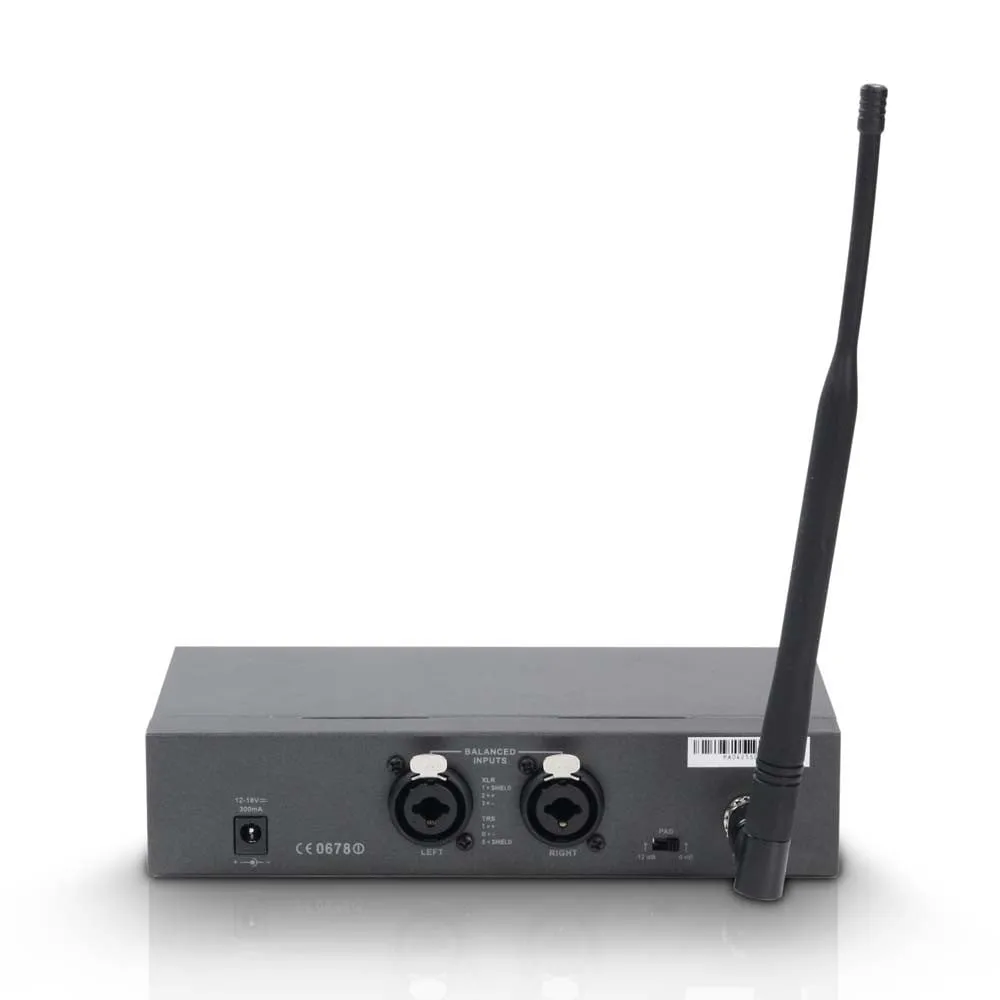 LD Systems MEI 1000 G2 BUNDLE - In-Ear Monitoring System drahtlos mit 2 x Belt Pack und 2 x In-Ear-Kopfhörer