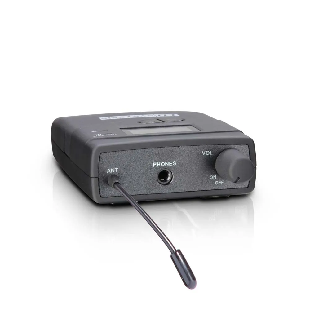 LD Systems MEI 1000 G2 BUNDLE - In-Ear Monitoring System drahtlos mit 2 x Belt Pack und 2 x In-Ear-Kopfhörer