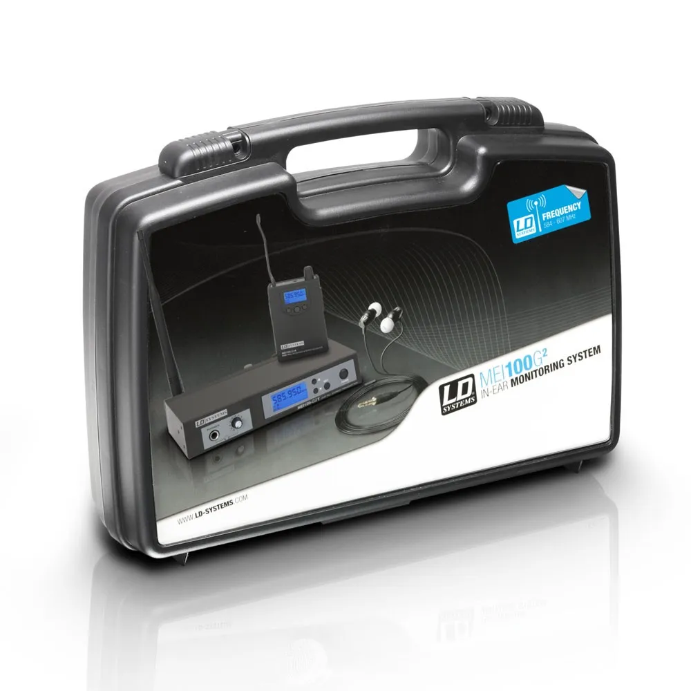 LD Systems MEI 100 G2 B 5 - In-Ear Monitoring System drahtlos Band 5 584 - 607 MHz