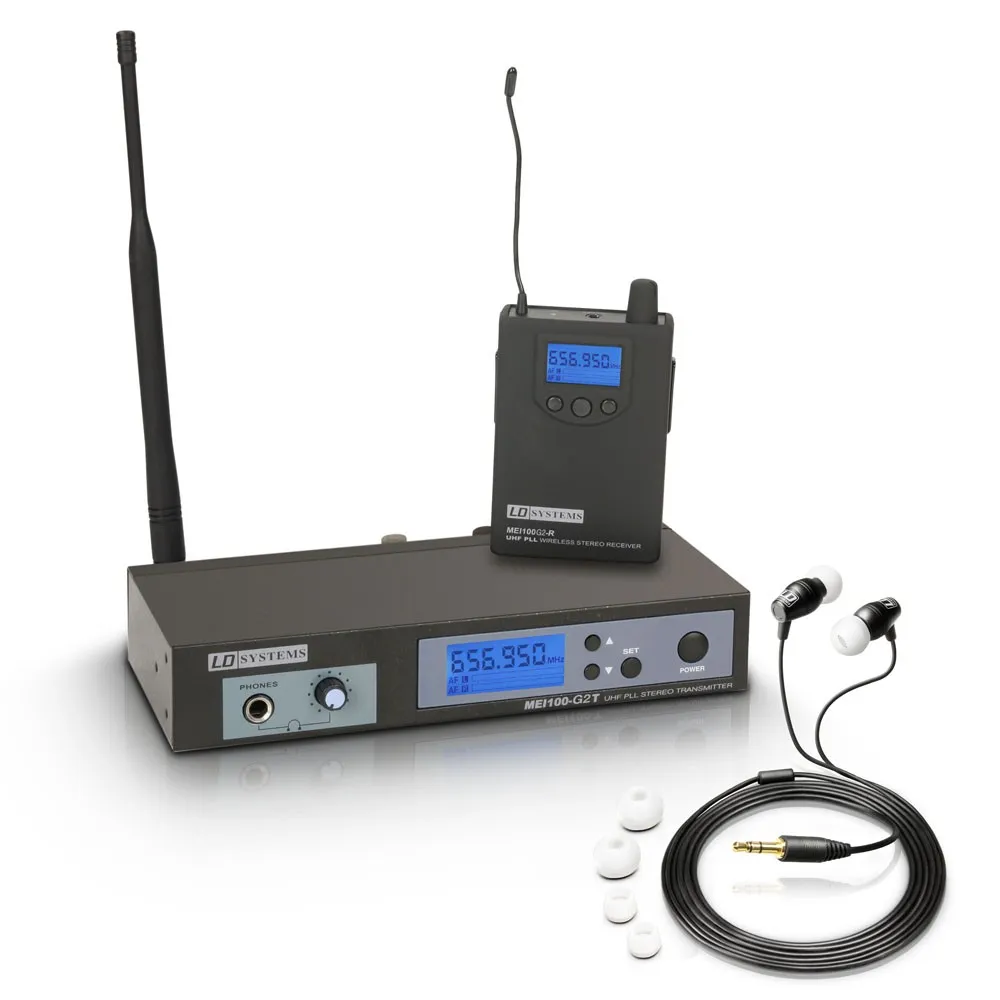 LD Systems MEI 100 G2 B 6 - In-Ear Monitoring System drahtlos Band 6 655 - 679 MHz