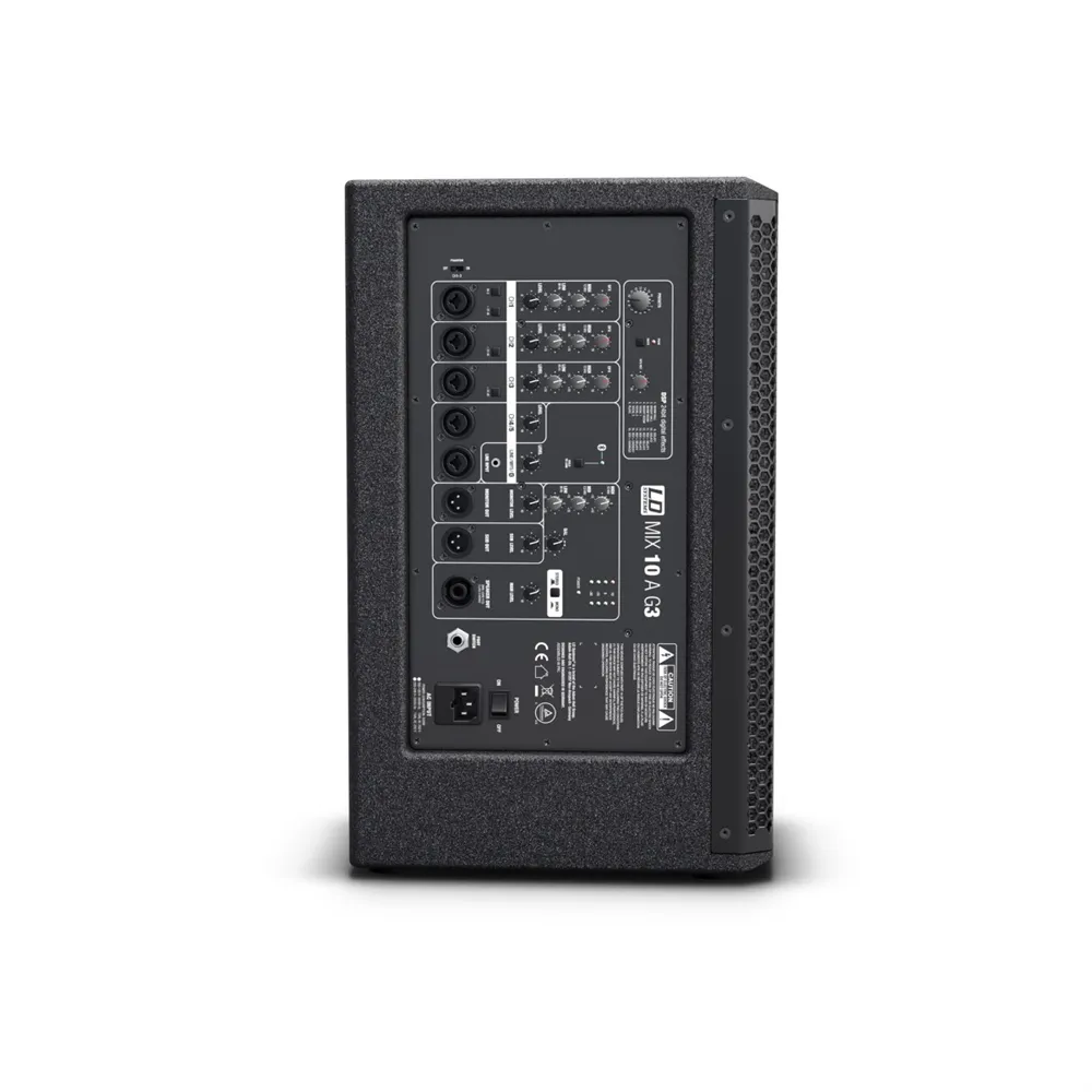 LD Systems MIX 10 A G3 - 2-Weg Aktiv-Lautsprecher mit integriertem 7-Kanal-Mixer