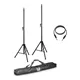 LD Systems MIX 6 G2 SET 2 - 2 x Lautsprecher Stativ mit Transporttasche und Lautsprecherkabel 10 m für MIX 6 (A) G2