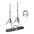 LD Systems MIX 6 G2 SET 2 - 2 x Speaker Stands with Carrying Bag and 10 m Speaker Cable for MIX 6 (A) G2