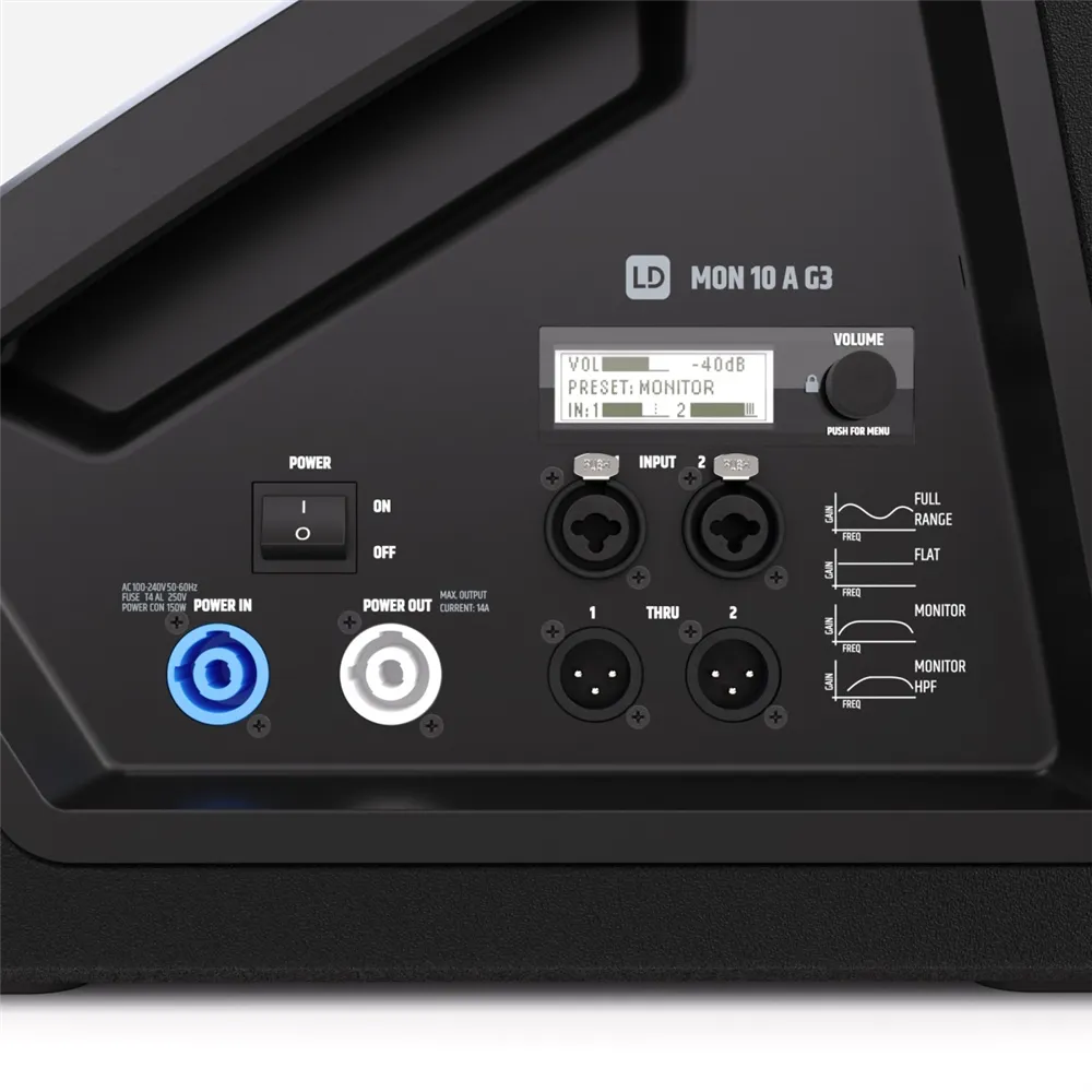 LD Systems MON 10 A G3 - 10" aktiver koaxialer Bühnenmonitor