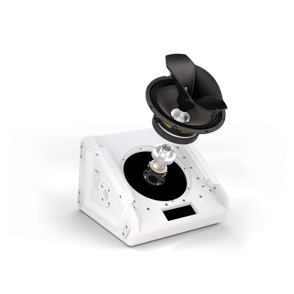 LD Systems MON 10 A G3 W - 10" aktiver koaxialer Bühnenmonitor, weiß