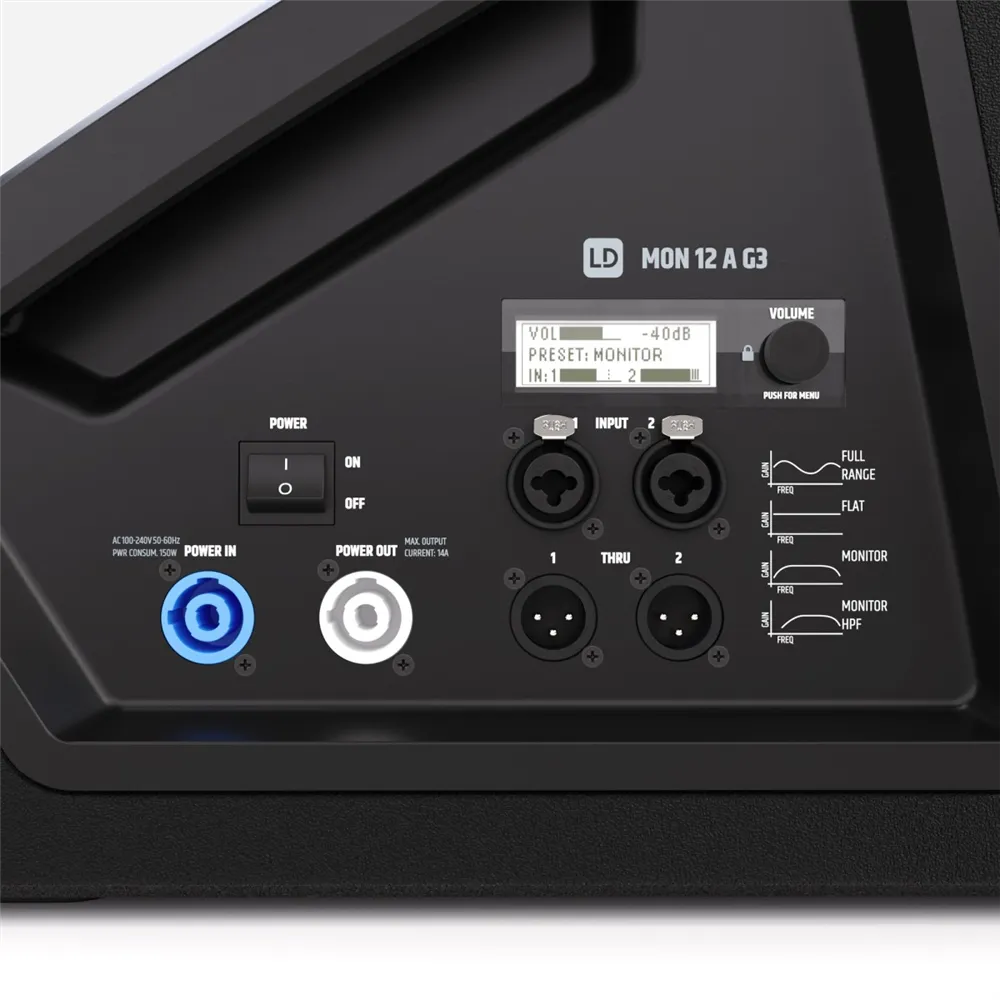 LD Systems MON 12 A G3 - 12" aktiver koaxialer Bühnenmonitor