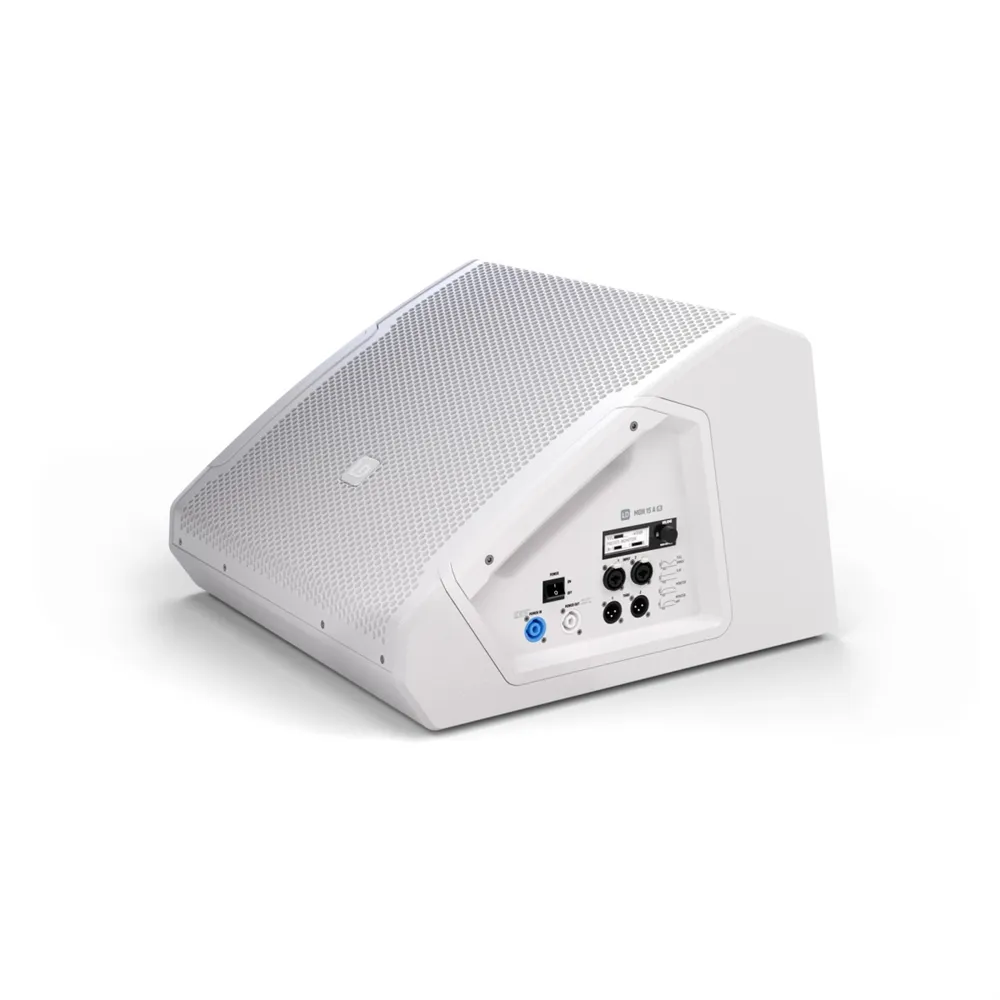 LD Systems MON 15 A G3 W - 15" aktiver koaxialer Bühnenmonitor, weiß