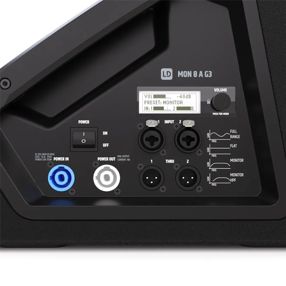 LD Systems MON 8 A G3 - 8" aktiver koaxialer Bühnenmonitor