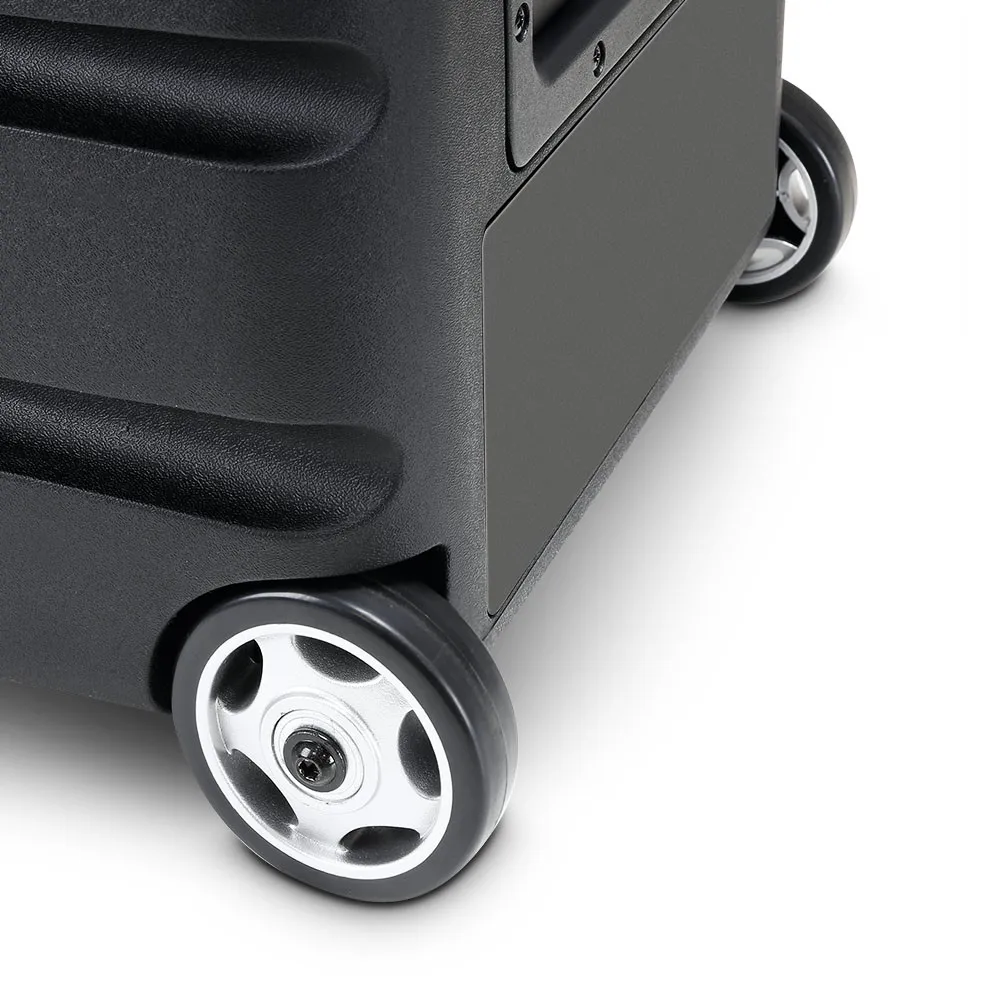LD Systems ROADBUDDY 10 - Akkubetriebener Bluetooth-Lautsprecher mit Mixer und Funkmikrofon