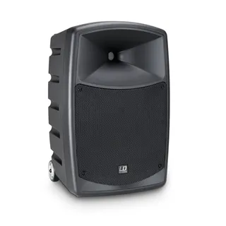 LD Systems ROADBUDDY 10 B6 - Akkubetriebener Bluetooth-Lautsprecher mit Mixer und Funkmikrofon