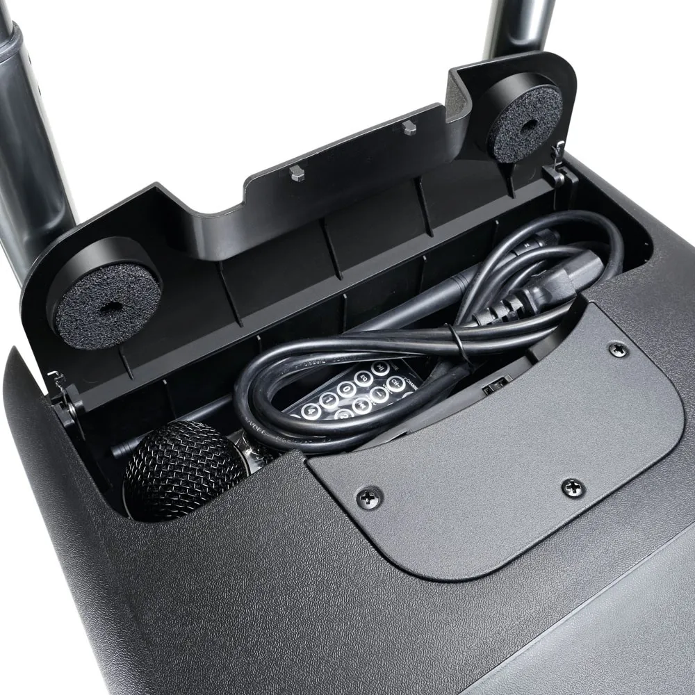 LD Systems ROADBUDDY 10 B6 - Akkubetriebener Bluetooth-Lautsprecher mit Mixer und Funkmikrofon