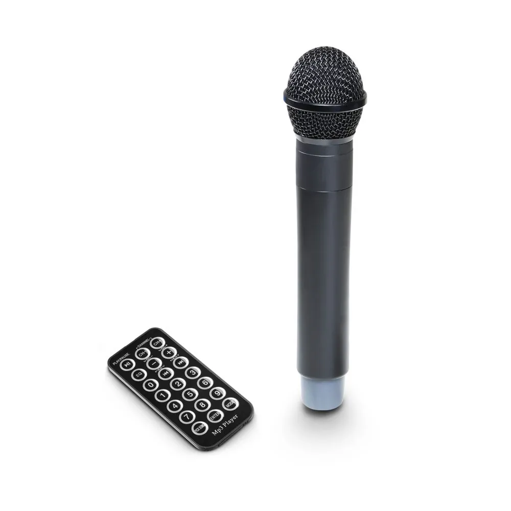 LD Systems ROADBUDDY 10 B6 - Akkubetriebener Bluetooth-Lautsprecher mit Mixer und Funkmikrofon
