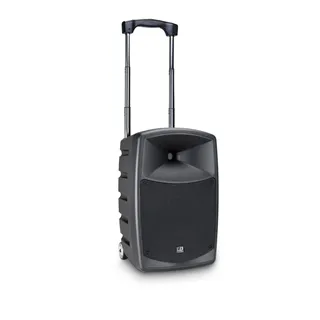 LD Systems ROADBUDDY 10 BASIC - Akkubetriebener Bluetooth-Lautsprecher mit Mixer