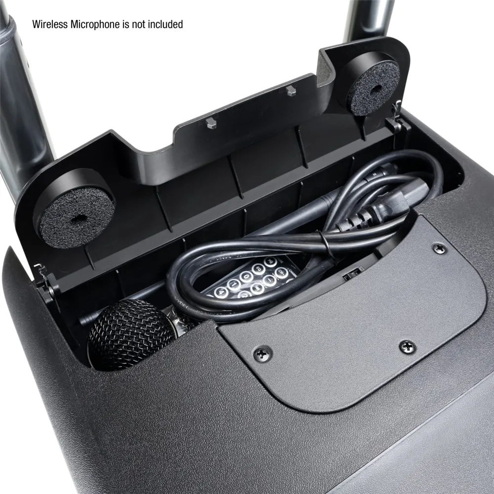 LD Systems ROADBUDDY 10 BASIC - Akkubetriebener Bluetooth-Lautsprecher mit Mixer