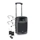 LD Systems ROADBUDDY 10 BPH 2 - Akkubetriebener Bluetooth-Lautsprecher mit Mixer, 2 Bodypacks und 2 Headsets