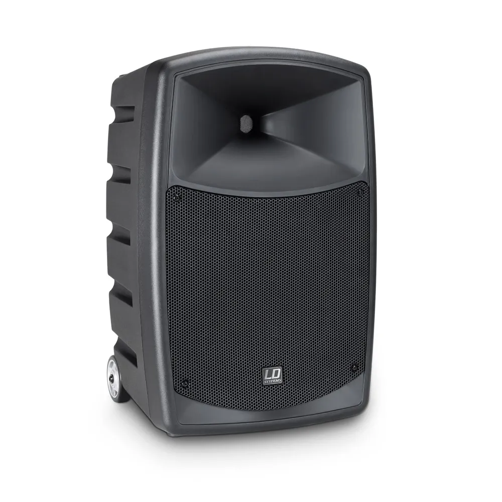 LD Systems ROADBUDDY 10 BPH 2 - Akkubetriebener Bluetooth-Lautsprecher mit Mixer, 2 Bodypacks und 2 Headsets