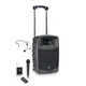 LD Systems ROADBUDDY 10 HBH 2 B6 - Akkubetriebener Bluetooth-Lautsprecher mit Mixer, Funkmikrofon, Bodypack und Headset
