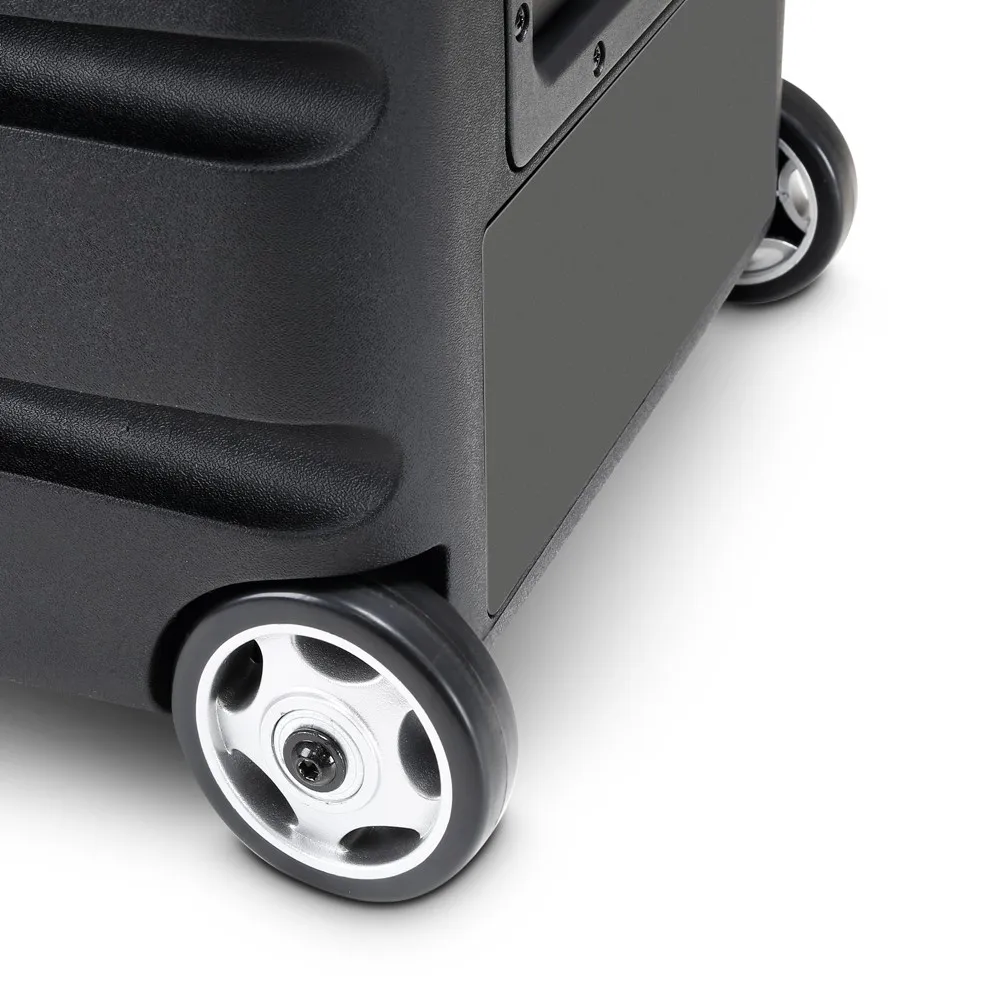 LD Systems ROADBUDDY 10 HBH 2 B6 - Akkubetriebener Bluetooth-Lautsprecher mit Mixer, Funkmikrofon, Bodypack und Headset