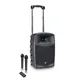 LD Systems ROADBUDDY 10 HHD 2 B6 - Akkubetriebener Bluetooth-Lautsprecher mit Mixer und 2 Funkmikrofonen